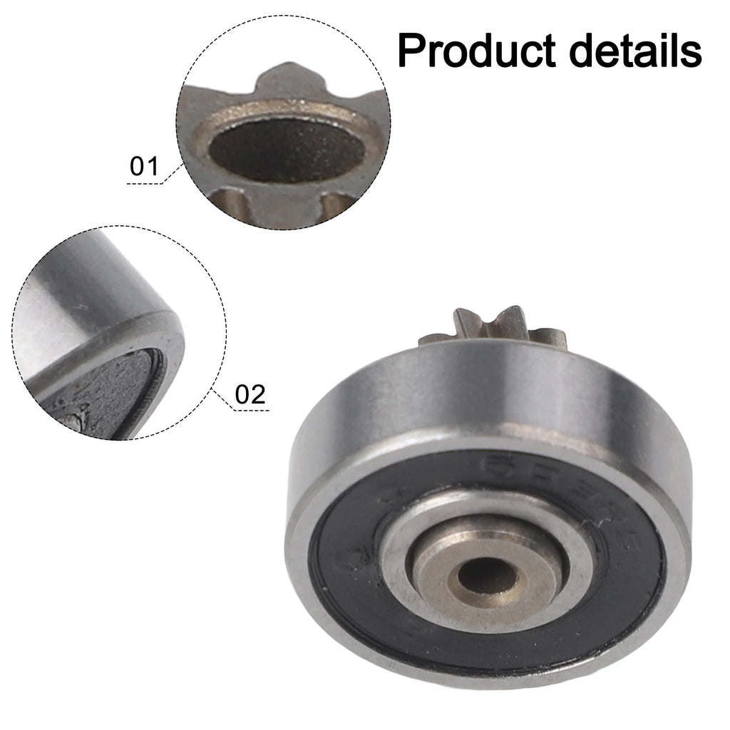 8 Teeth Gear For 12V 16.8V 21V Reciprocating Saw For Moto Gear Cutting Saw Gear Qme