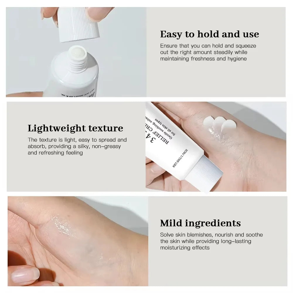 345 Relief Cream Moisturizing Blemishes Nourish The Skin And Provide Soothing Care Resulting In A Well-Rounded Skincare Solution Qme