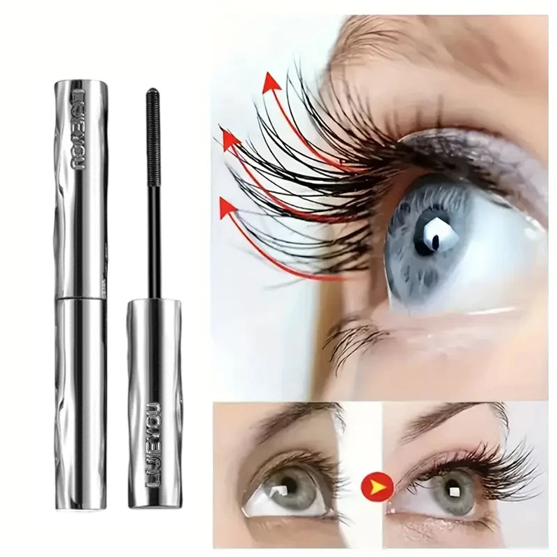 Steel Tube Mascara Waterproof Sweat-proof Formula Thickens Lengthens Qme