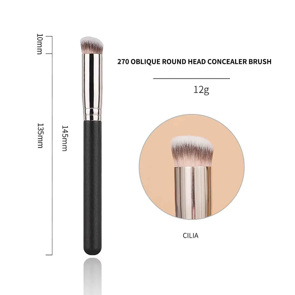 3-piece Foundation Brush Includes Brushes Suitable Liquid Qme