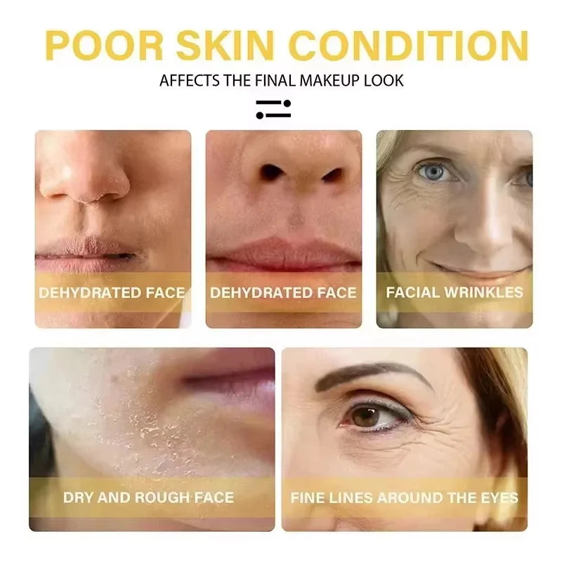 Instant Collagen Protein Threads Lifting Firming Absorbable Face Filler Anti-aging Deep Repair Fade Fine Lines Korean Skincare Qme