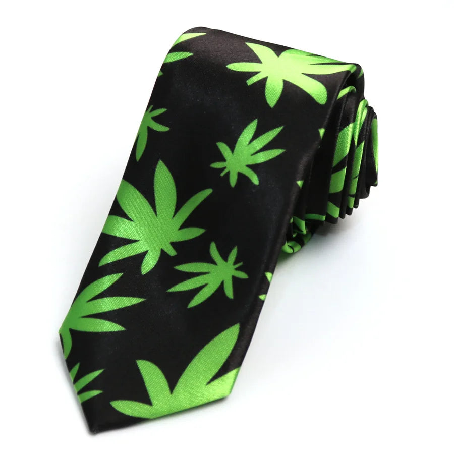 Men's Ties Geometric Designs Flower Leave Men Neckties Jacquard Qme