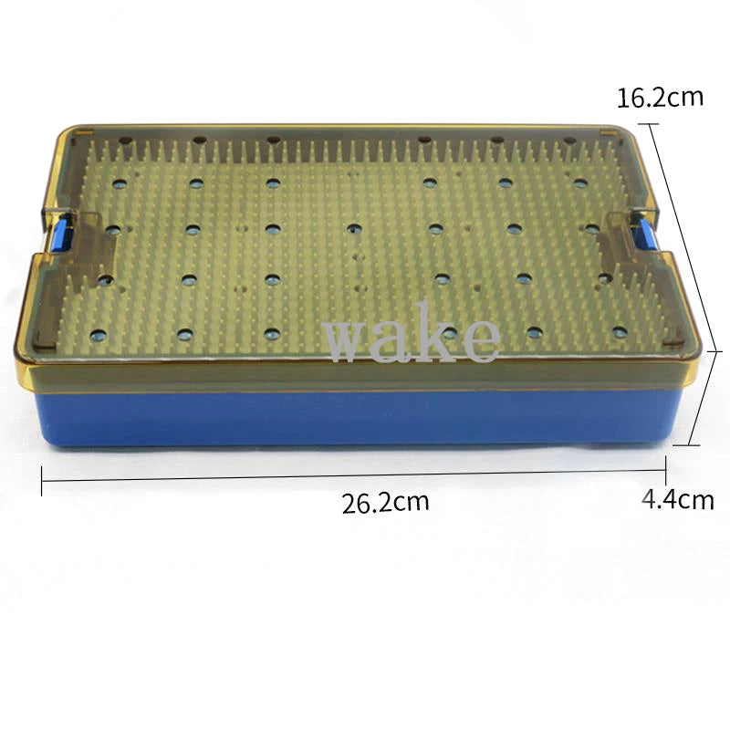 Silicone Sterilization Tray Case Holding Instrument Disinfection Box Qme 26.2CMx16.2cmx4.4cm