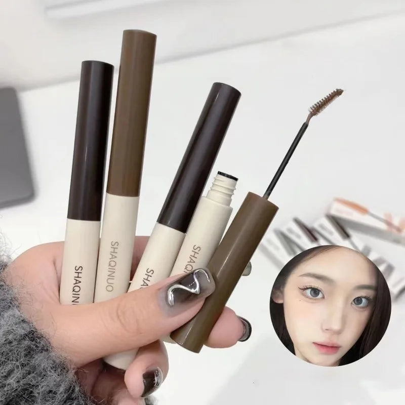 Eyebrow Dye Waterproof Long Lasting Natural Brown Eyebrow Gel Paint Eyebrow Tint Mascara Makeup Brow Enhancer Cream Cosmetics Qme