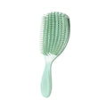 Hair Brush Octopus Hairbrush Pink Massage Detangler Brush For Curly Hair Thick Hair Care Combs Hairbrush Styling Tools Qme green-S