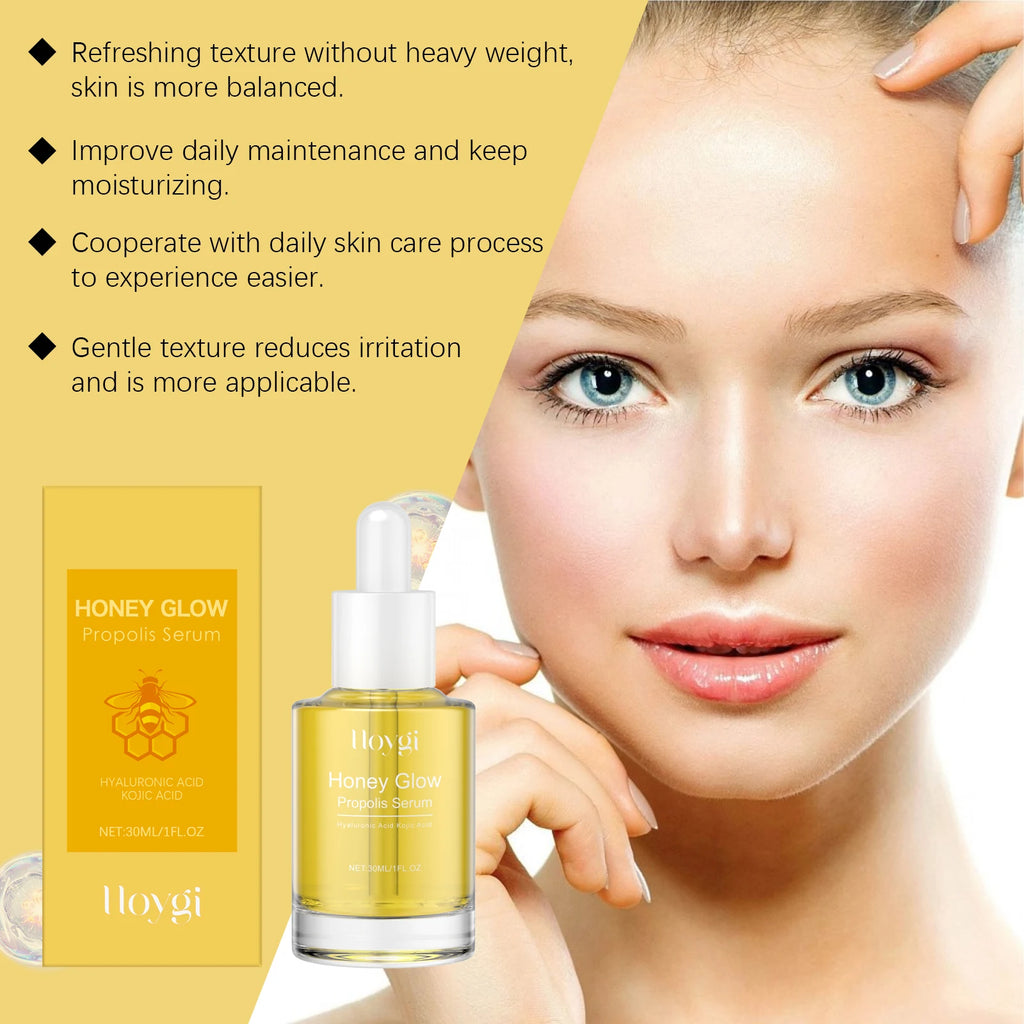 Propolis Facial Essence Improves Acne and Marks,Supports Moisturizing and Inflamed Skin Natural Organic Propolis Skin Care Serum Qme