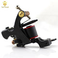 Professional Wire-Cutting Iron Tattoo Machine Gun 10 Wrap Coil For Liner Supply LTM-W22 Qme black