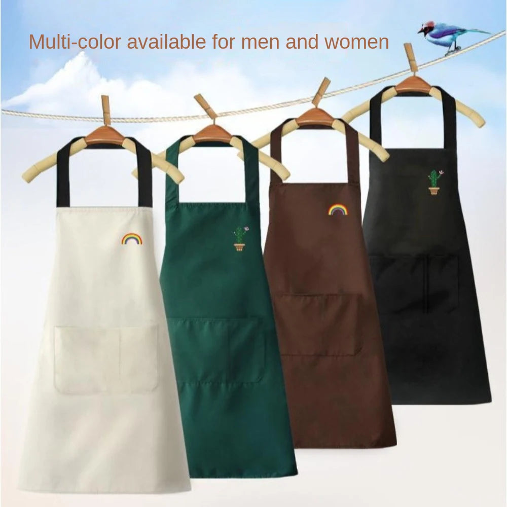 Handmade Quality Waterproof Tattoo Working Apron with Neck Straps Tools Pockets Body For Men And Women Qme