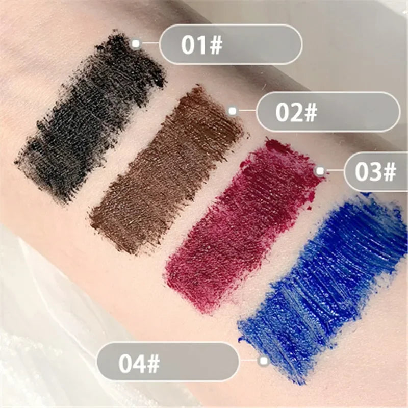 Magic Color Mascara Curl Eyelash Extension Thick Curling No Smudging Waterproof Lengthening Long Lasting Eyelash Makeup Tool Qme