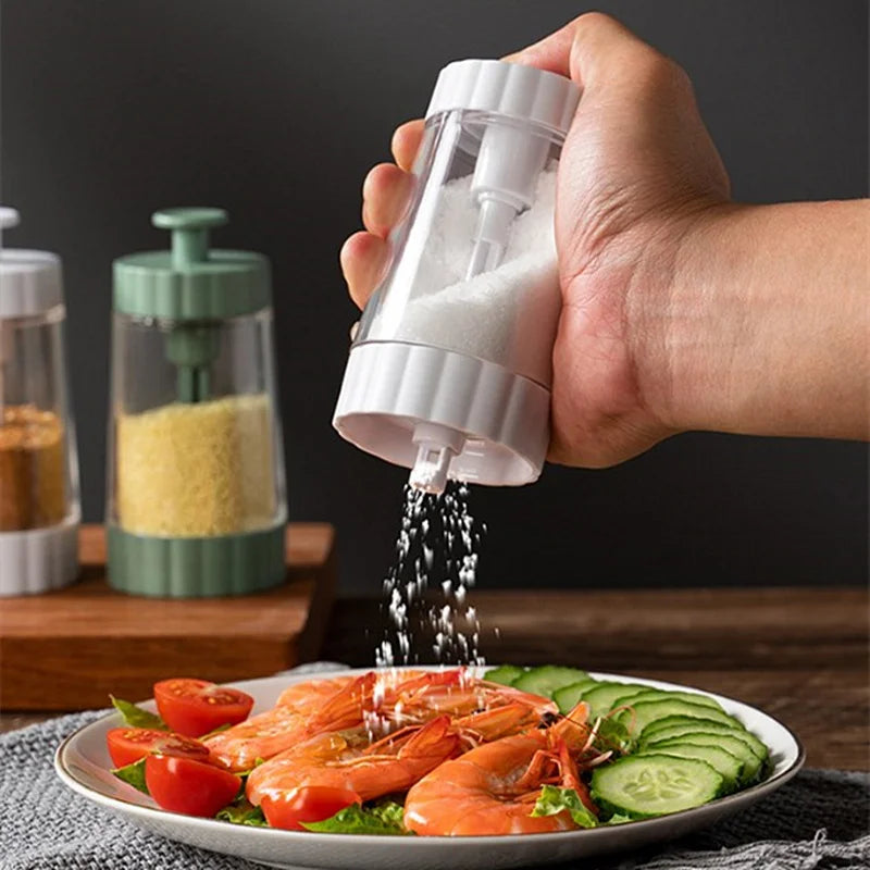 Kitchen Seasoning Bottle Jars For Spices Salt And Pepper Seasoning Jar Spice Organizer Barbecue Condiment Kitchen Gadget Tool Qme