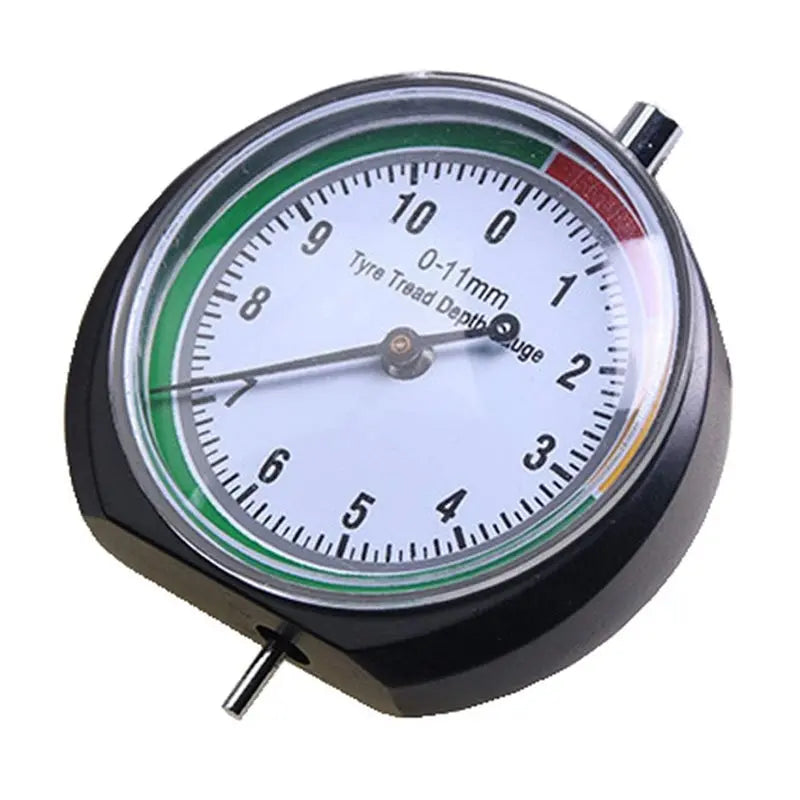 A02F-Car Wheel Tread Depth Gauge Meter Tire Condition Monitor Display Accessories Indicator Pointer Measure Device Tool Qme As Shown