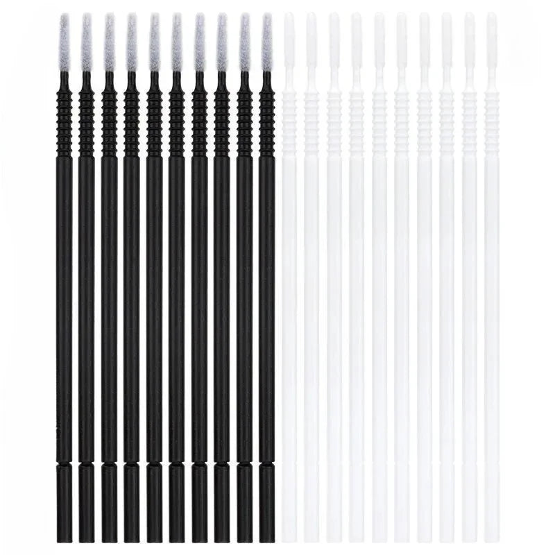 100PCS Disposable Spiral Mascara Brush Handle Microbrush Applicator Lashes Brushes Eyelash Extension Makeup Tools Qme