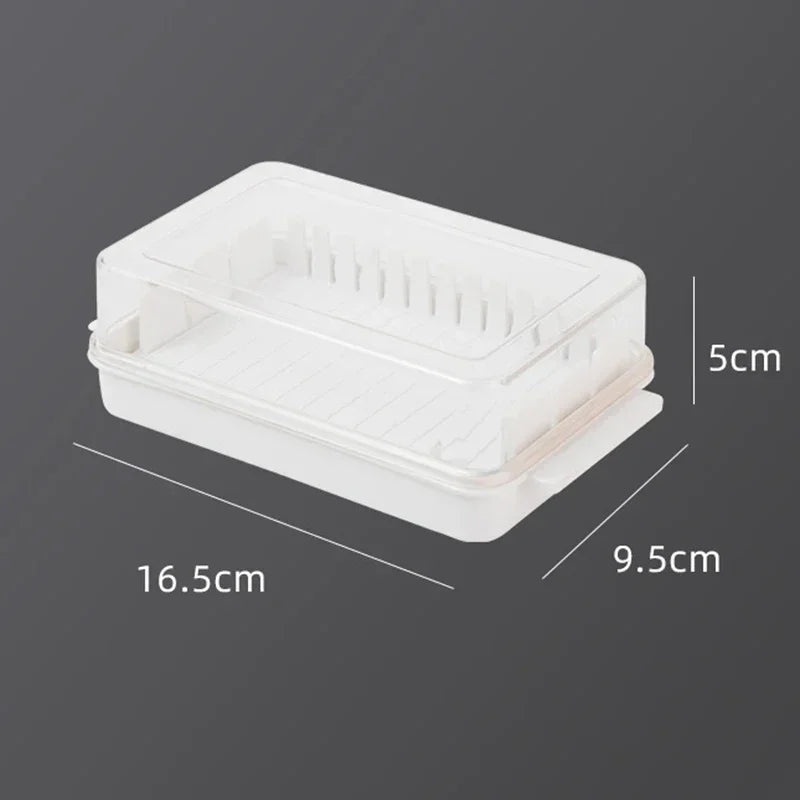 Butter Slicing Box Auxiliary Slicing Cheese Board Covered Butter Cutter Storage Storage Box Cheese Cheese Slicing Storage Box Qme
