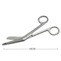 Stainless Steel Medical Plaster Clamp Scissors Polymer Hardness Gauze Qme Brown