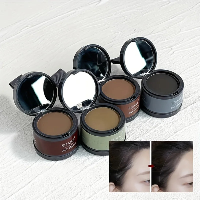 1pc Hair Line Powder Black Brown Root Cover Up Natural Instant Waterproof Hairline Shadow Powder Hair Concealer Coverage 4colors Qme