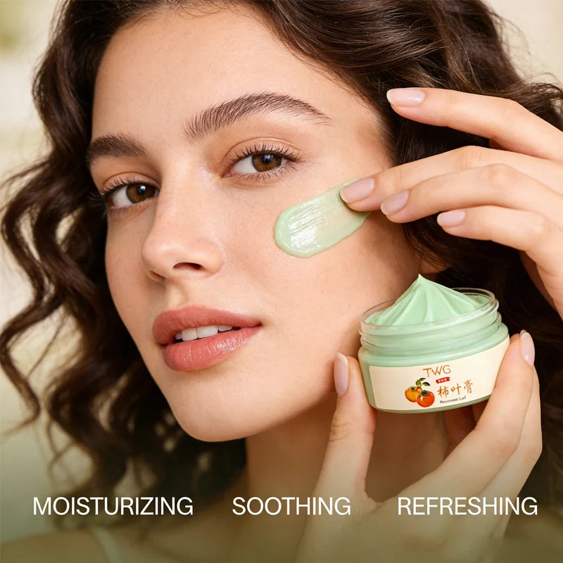Moisturizing Persimmon Leaf Ointment Locking Water Replenishing Skin Qme