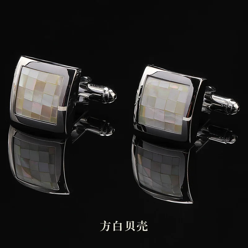 Men's Crystal Cufflinks Wedding Elegant Business Formal Dress Shirt Qme rt-7 Size fits all