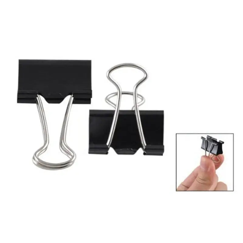 Metal Long Tail Clip Receipt Colored Swallowtail Paper Material Qme