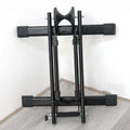 Bicycle Folding Parking Stand Mountain Bike Portable Repair Support Qme black
