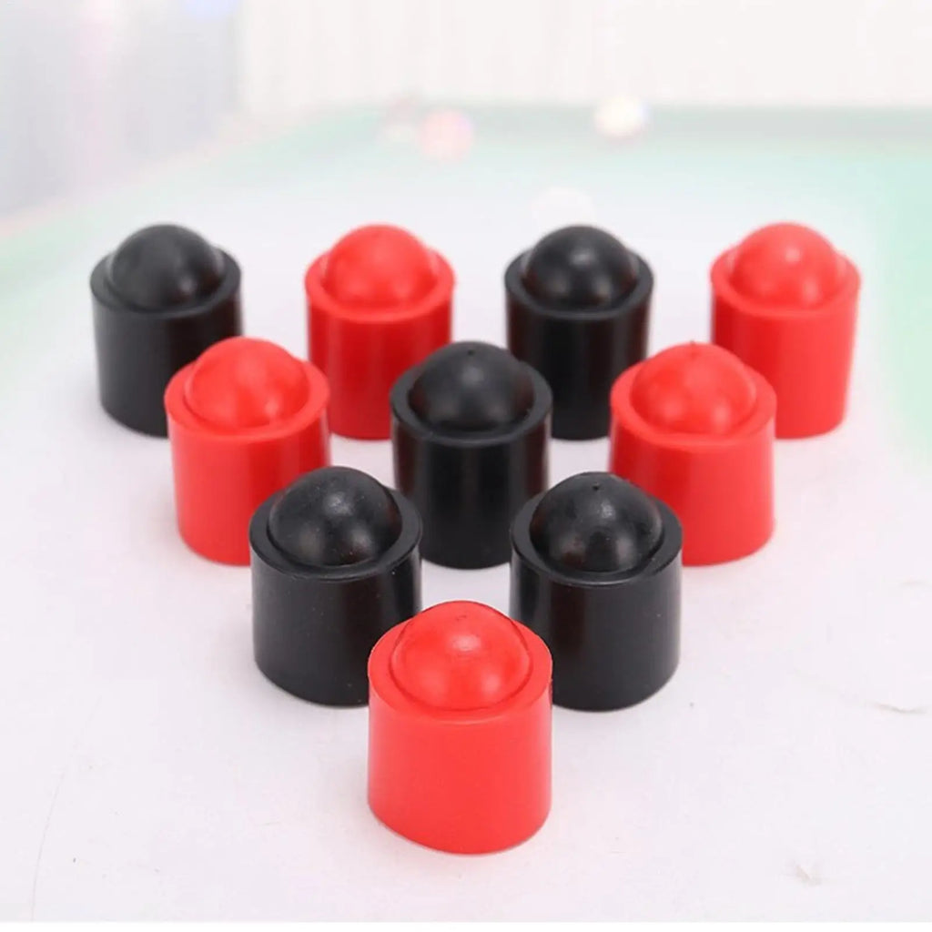 Pool Cue Bottom Cover Billiard Stick Tail Rubber Sleeve Great Fit Absorber Tool for Billiard Novice Professions Enthusiasts Qme