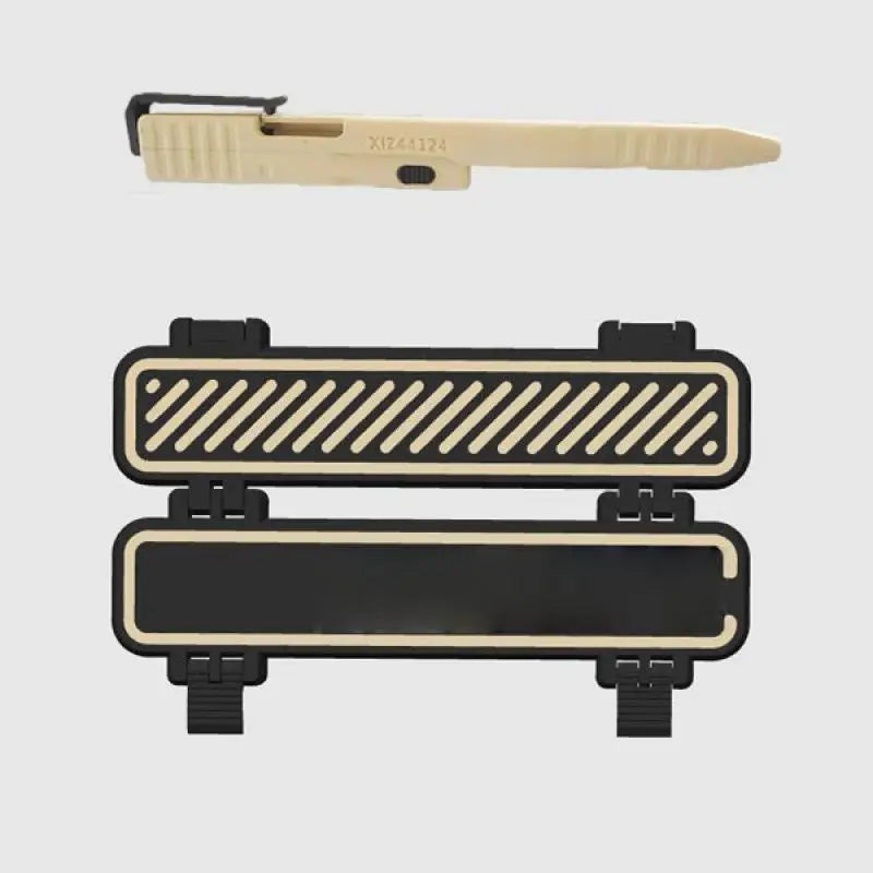 Versatile 3D Printed Tactical Pens EDC Practical Slide-action Qme