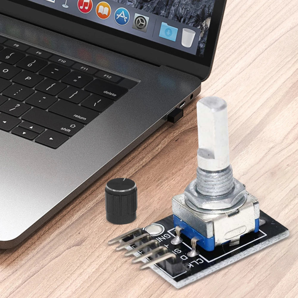 360 Degree Rotary Encoder Module HW-040 Brick Sensor Development Board with Push Button for Arduino 1-8PCS Qme