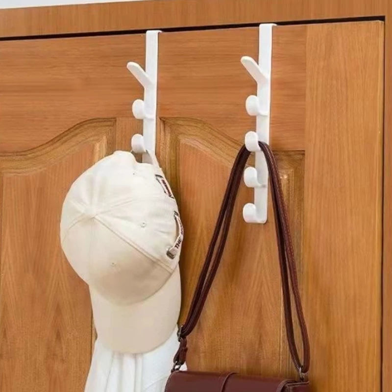 1 cabinet, wardrobe door hook, door hook, non perforated cabinet storage hanger, clothes hook Qme