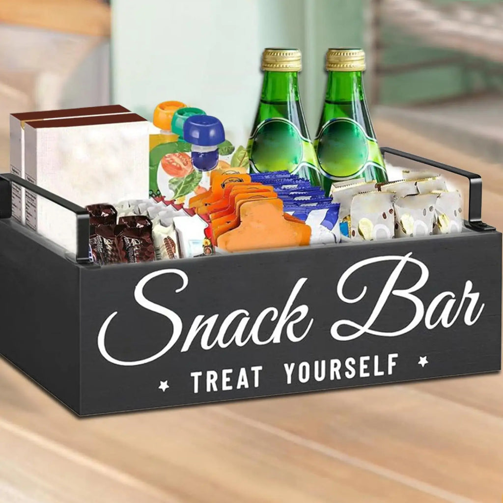 Coffee Counter Organizer Sugar Holder Basket Desk Coffee Counter Organizer With Handle For Dorm Studio Breakroom Living Room Qme
