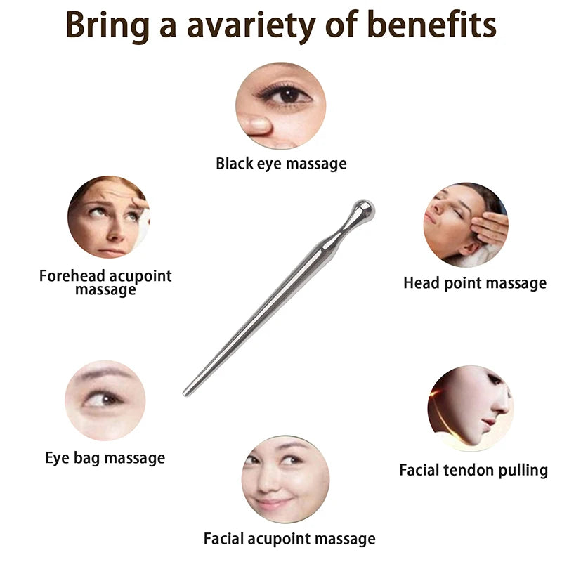 Metal Acupuncture Pen Manual Trigger Point Stimulation Deep Tissue Qme