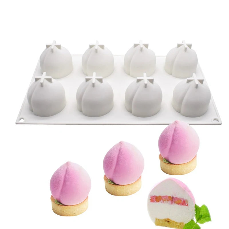 Strawberry French Dessert Mousse Moldorange Baking Mould Pineapple Qme