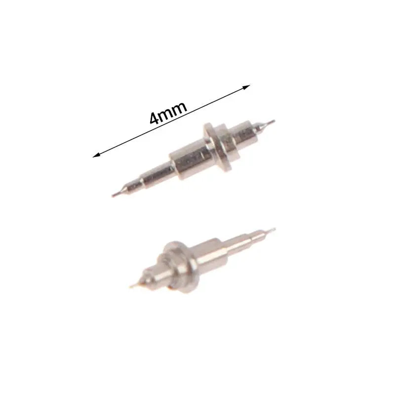 5Pcs Pocket Watch Pivot Pendulum Axis Sharp Cores Point Balance Wheel Tip Balance Shaft Watch Repair Parts Balance Wheel Shaft Qme 5Pcs