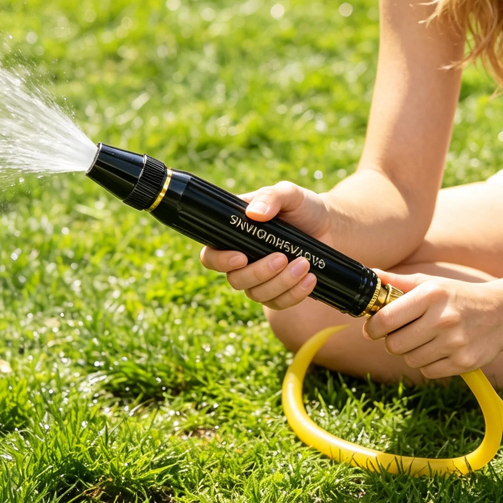High Pressure Sprinkler Nozzle for Garden and Car Water Gun Nozzle Household Multipropose Cleaning Pipe Accessories Qme