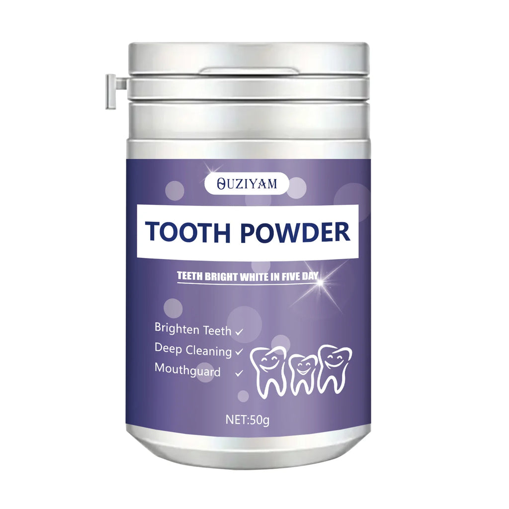 pearl tooth powder fresh breath teeth yellow stain cleaning powder oral care tooth cleaning powder wholesale Qme A