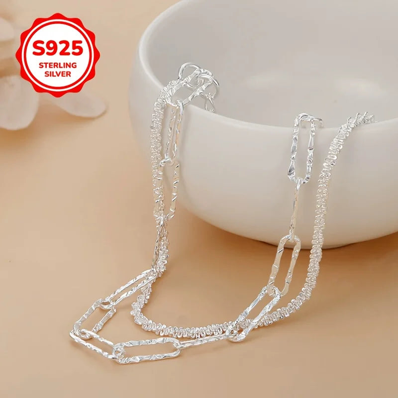 New Luxury 925 Sterling Silver Elegant chain Starry Sky Bracelet for Women Fashion Jewelry Wedding Valentine's Day Gifts Qme Default Title
