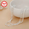 New Luxury 925 Sterling Silver Elegant chain Starry Sky Bracelet for Women Fashion Jewelry Wedding Valentine's Day Gifts Qme Default Title