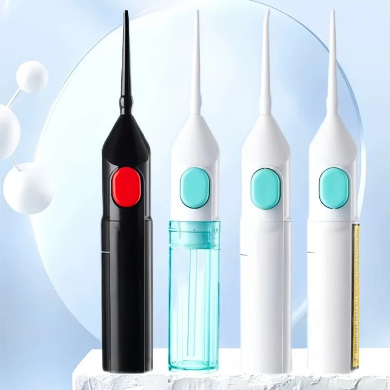 Manual Pressure Portable Dental Cleaner Water Jet Floss Tooth Pick Jet Tip Teeth Cleaning Dental Stone Remover Qme