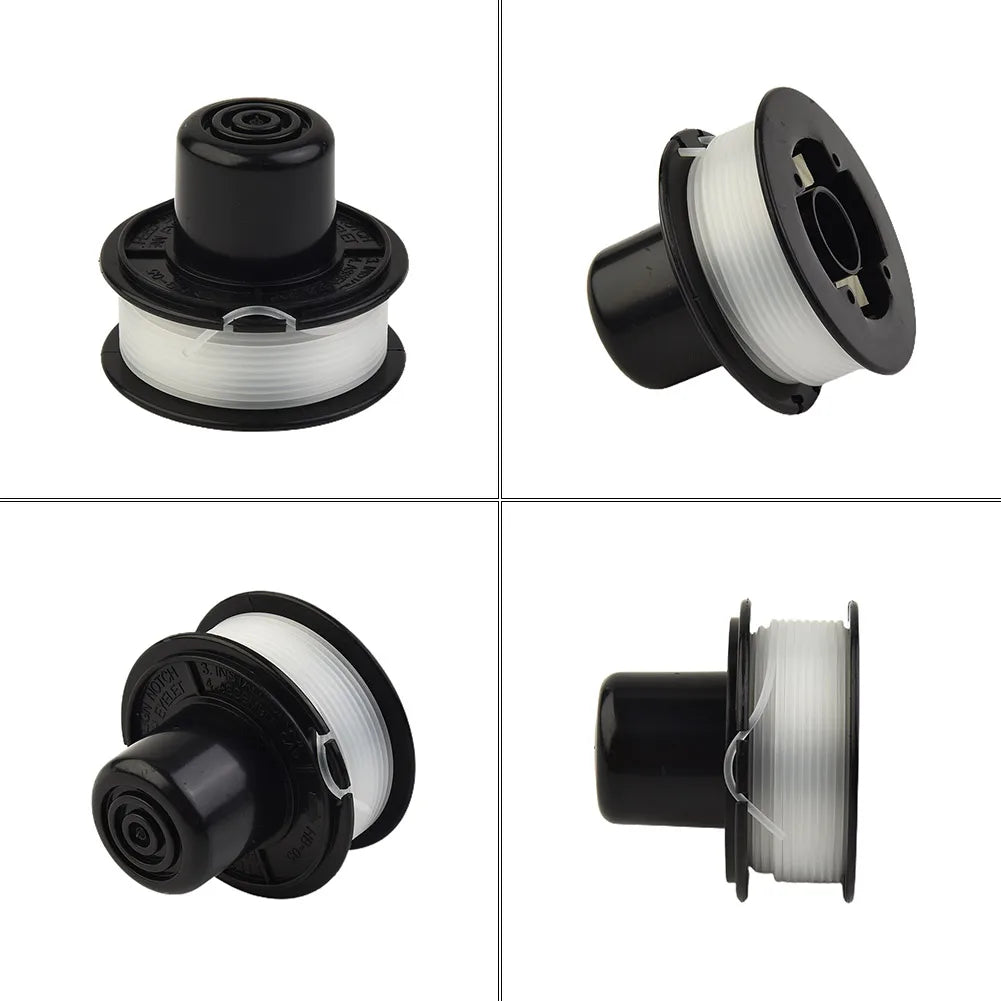 3Pcs Trimmer Heads For Black & Decker A6226 GL250 GL310 GL360 Bump Feed Spool Grass Weeds Trimmer Head Garden Tool Qme