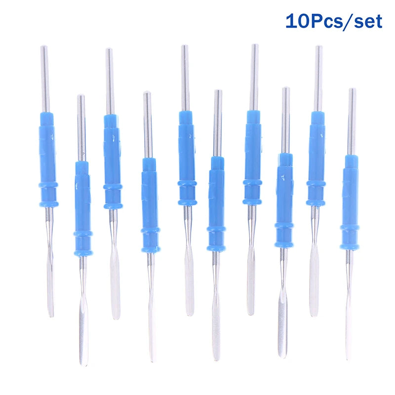 10Pcs ESU Pencil Tip Electrocoagulation Device Electrosurgery Blade Electrode Needle Electrode. Qme A 10PCS