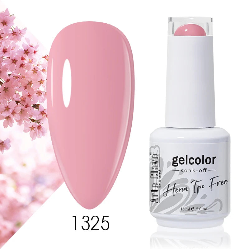Arte Clavo Colourful Gel Nail Polish Art Varnishes Macaron Semi