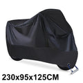 Motorcycle Cover Waterproof All Season Dustproof UV Protective Outdoor Indoor Scooter 190T Wear-resistant Fabric Motorbike Cover Qme Motorcycle cover