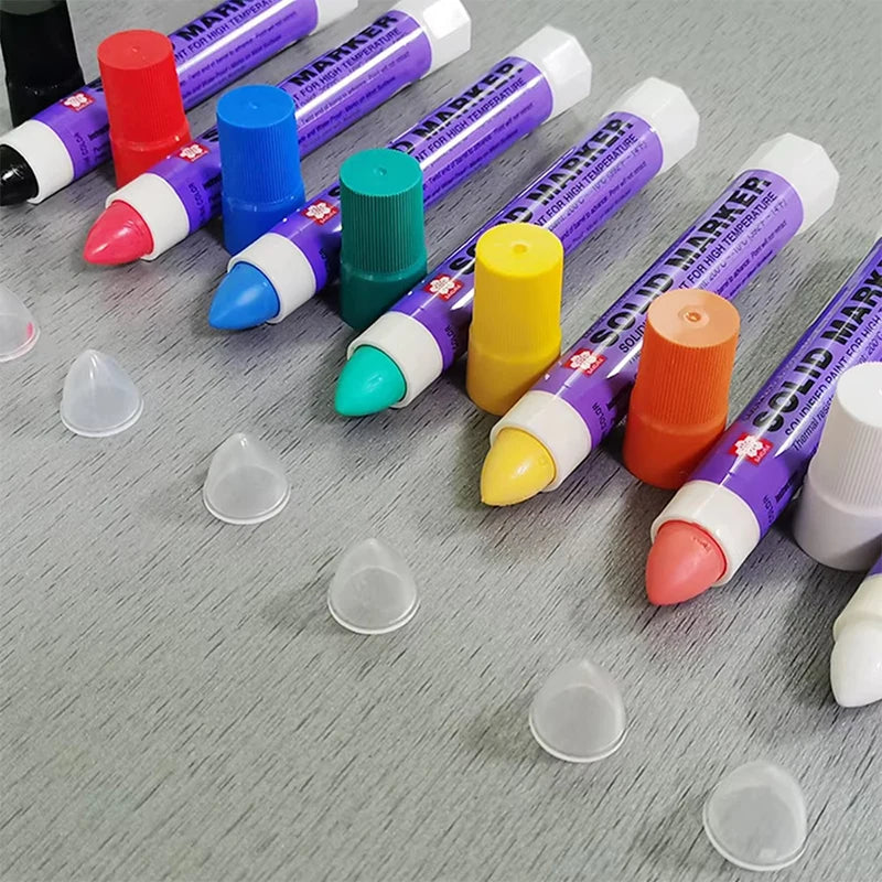 Sakura Solid Paint Pen Japan XSC Industrial Tire Marker Metal Use Qme