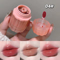 Gege Bear Dual-color Solid Lip Jelly Cannel Mirror Glaze Watery Light Qme GX1397-04