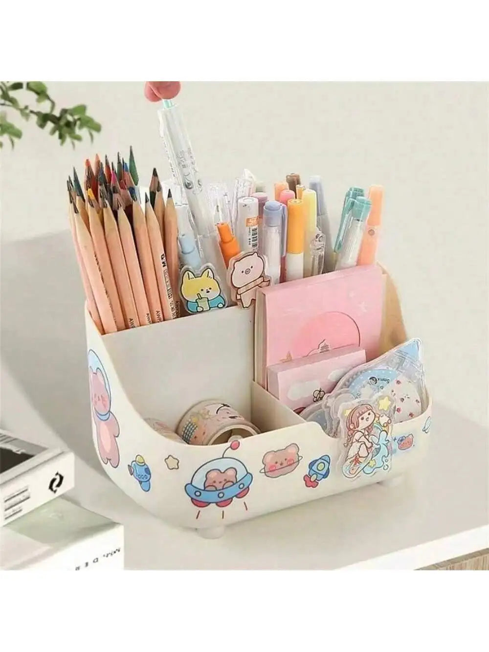 Rural Wind Series Extra Large Capacity Desktop Storage Box Qme
