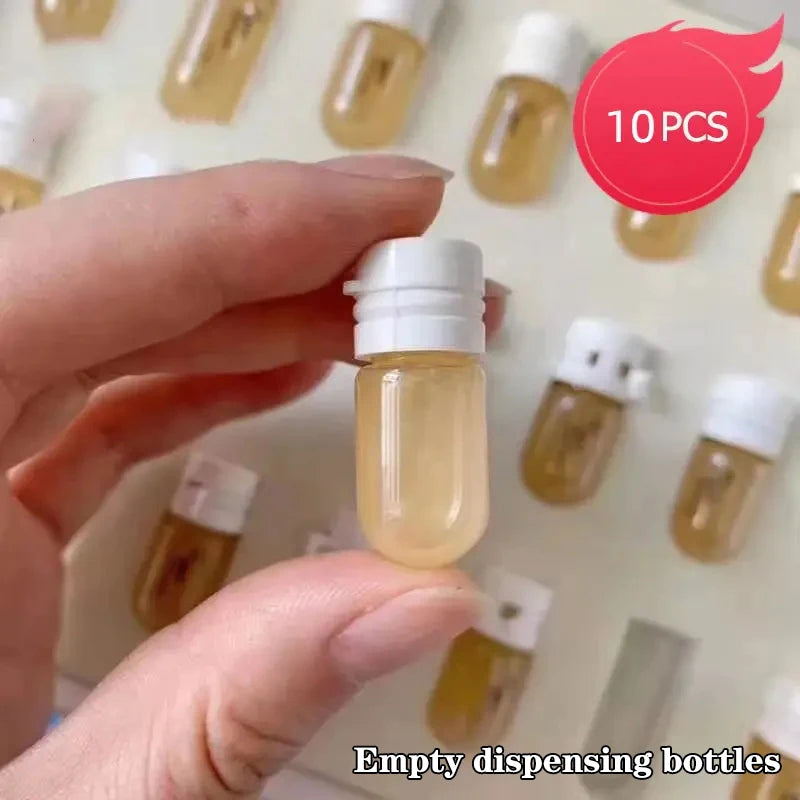 Glass Makeup Remover Bottle Refillable Travel-sized Container Qme Default Title