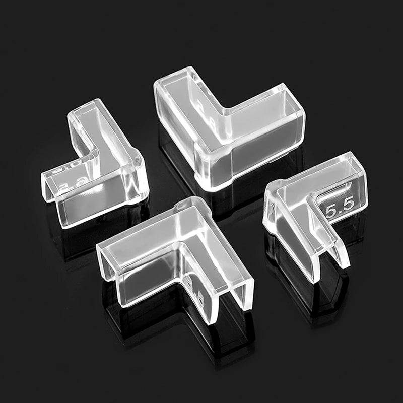 Adhesive Protective Cover Aquarium Accessories Silicone Transparent Qme