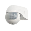 PIR Human Body Infrared Sensor Long-distance Wall Waterproof Outdoor Sensor Switch Sensor Detector 12 eters Qme white