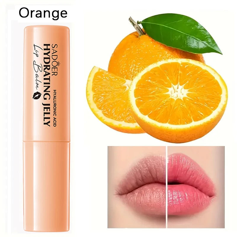 Fruit Flavor Lipstick Lasting Moisturizing Autumn Winter Lip Care Qme Orange