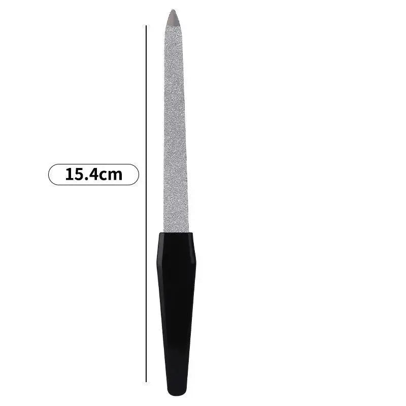 Scratch-resistant Double Sided Metal Nail Files Professional Art Qme A5 No plug