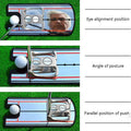 Golf Eye Line Practice Swing Training Aids Putting Alignment Mirror Qme Default Title