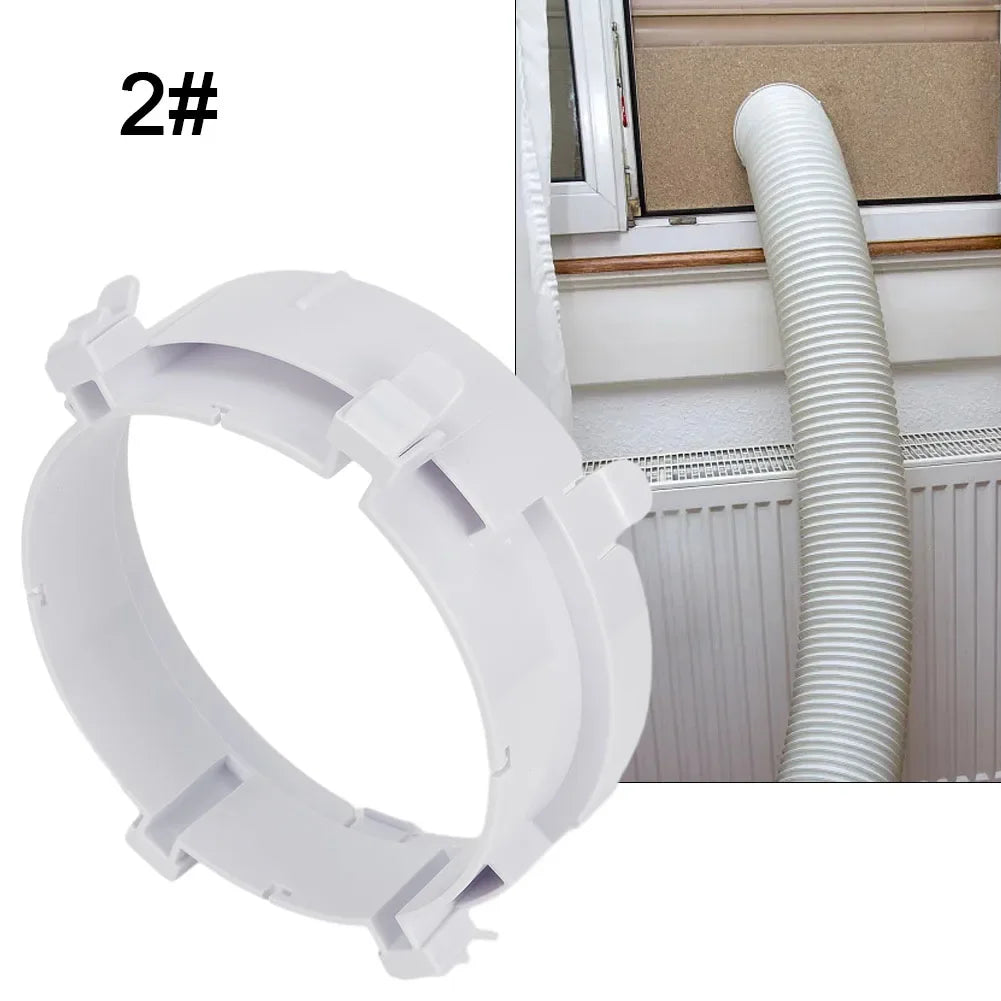Exhaust Duct Pipe Adapter Hose Interface Connector Mobile Air Qme